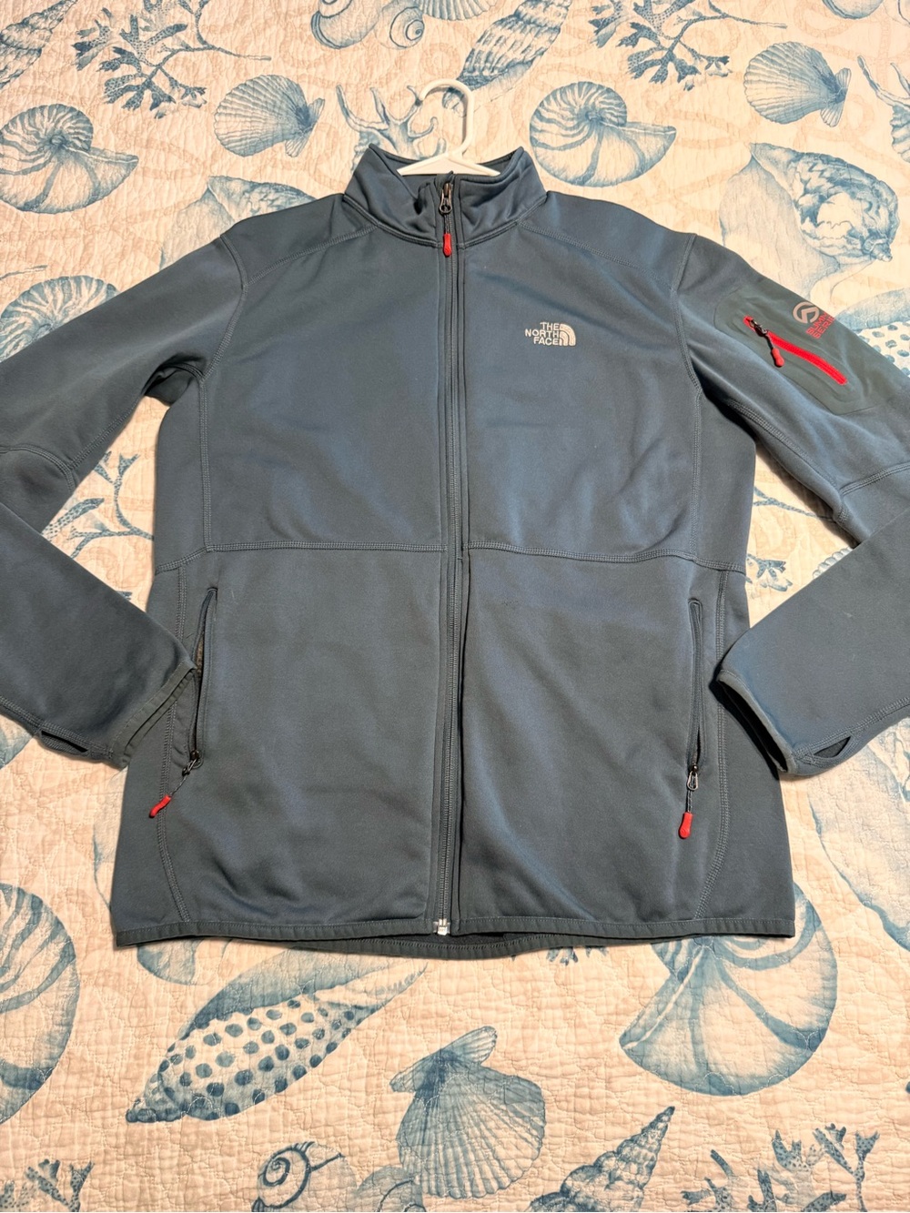 The North Face Mens Size Large Summit Series Zip Up Fleece Jacket
